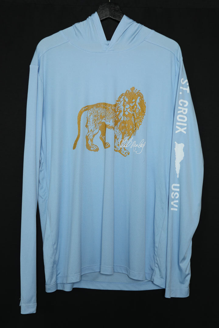 Marley Natural - Lion logo Rash Guard w/ Hood