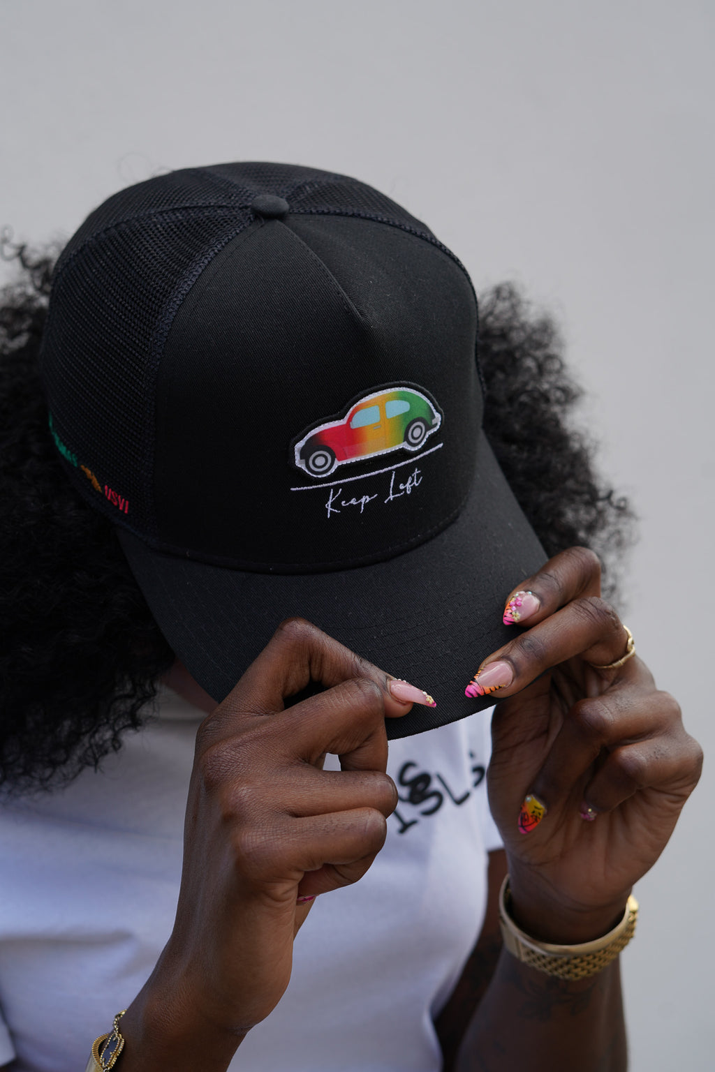 Elevare - Keep Left Buggy Trucker Hat