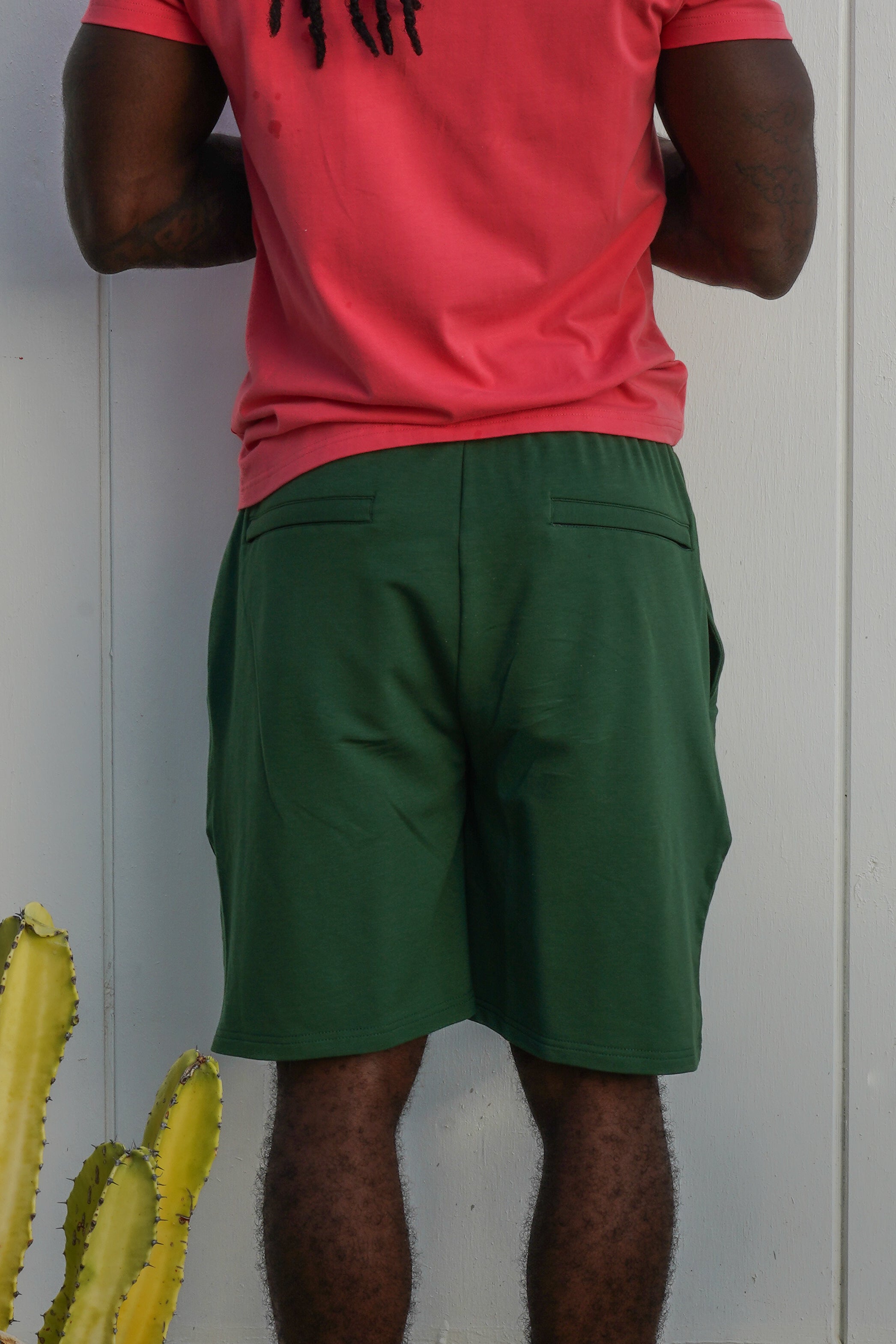Elevare Green Shorts