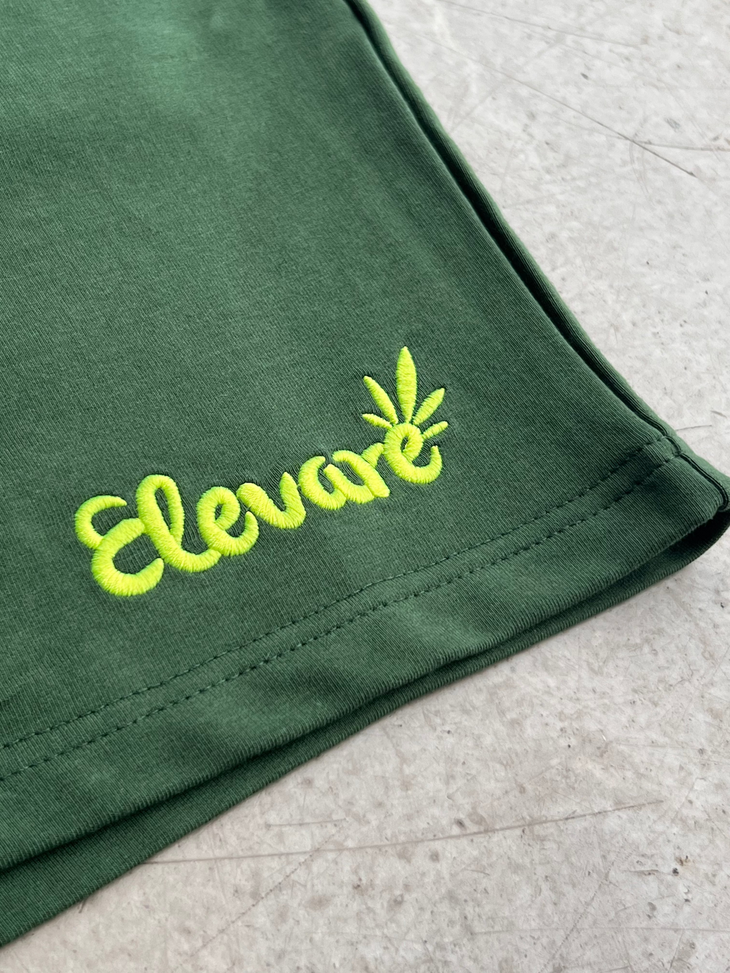 Elevare Green Shorts