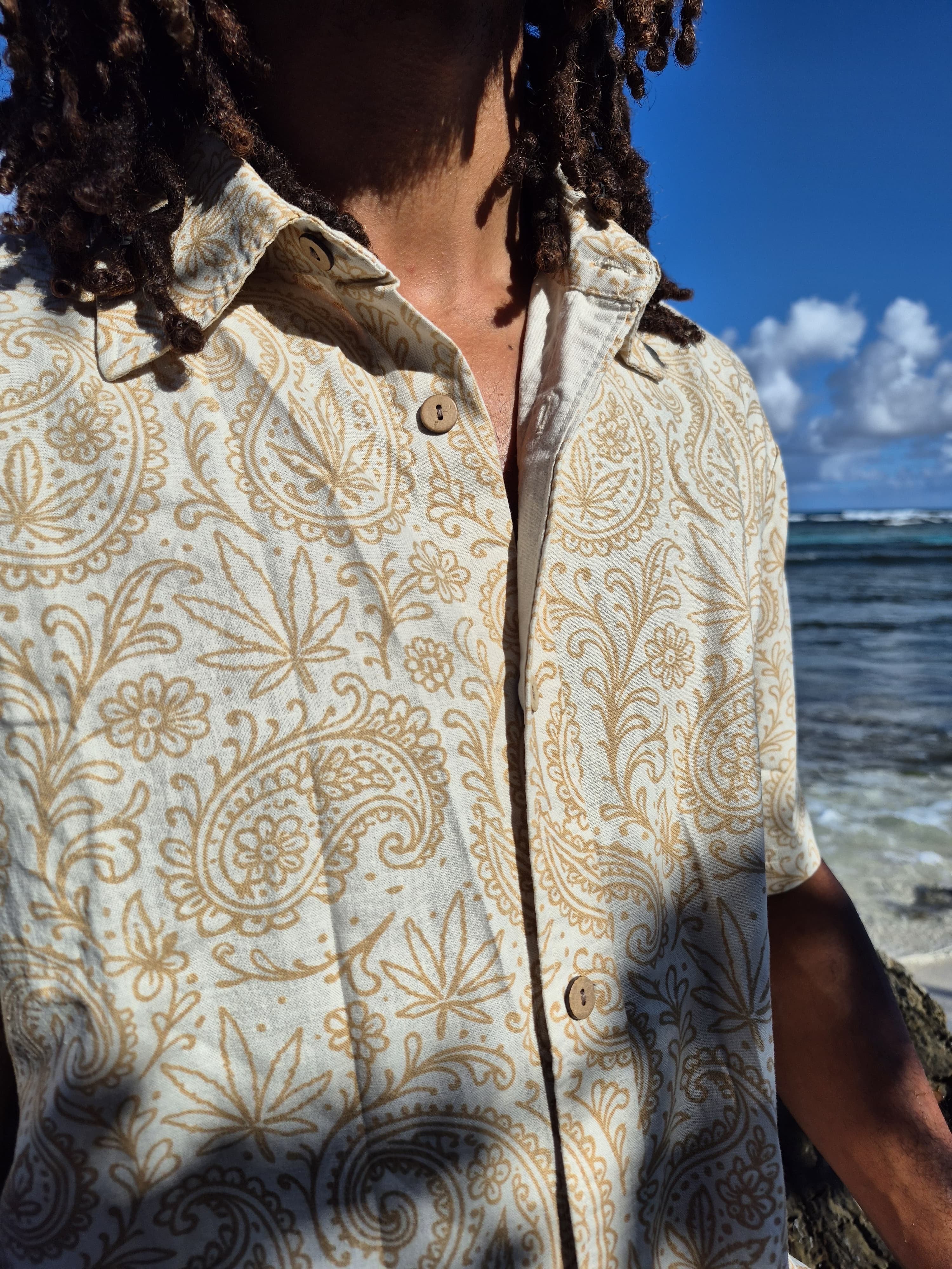 Paisley Button Up Shirt