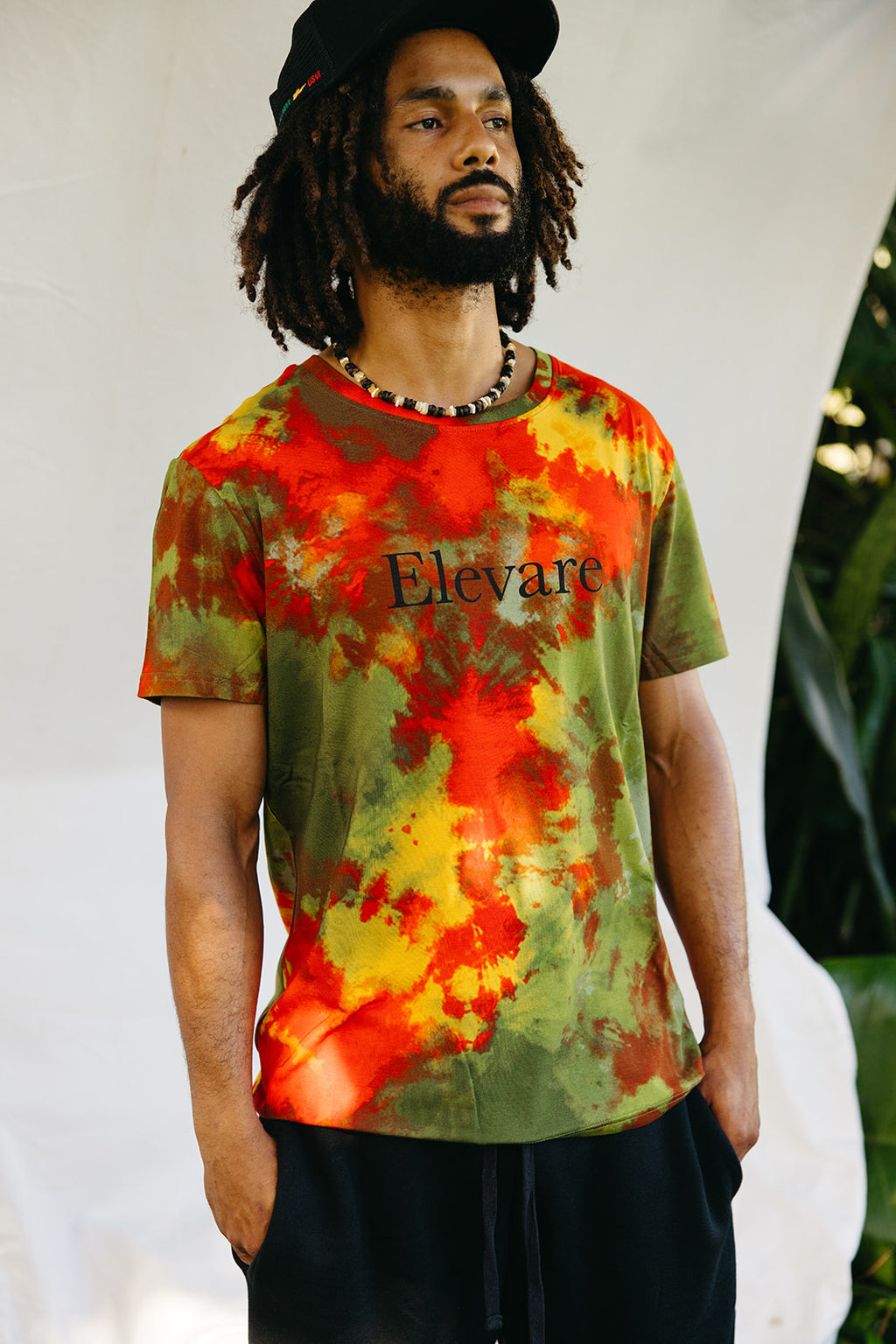 Elevare - Tie Dye Rasta T-Shirt